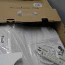 KERDE F30 Square Electric Bidet Seat, Smart Toilet Cover, Heated Water Cleansing, Warm Air Drying, Seat Constant Temperature, Adjustable Temperature, Front-to-Back Nozzle Massage