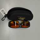 Headlight Glasses with Polarized LED GlareCut Technology (Fits Over Prescription)  Anti-Glare Night Driving Glasses for Men & Women, UV Protection, CarryCase