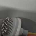 Cat Hair Brush,Cat Brush for Shedding,Soft Silicone Self Cleaning Brushes for Short and Long Haired Cats for Grooming and Shedding (White)