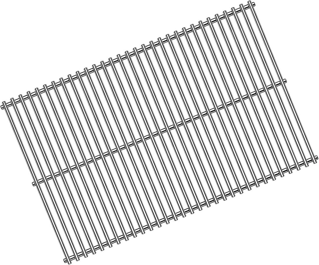 1 Pack 92401 Grill Steel Wire Cooking Grid Rock Grates Replacement Parts for Charmglow,for Great Outdoors,for Kenmore,for Sunbeam,for Turco Models,14 3/4 inch x 21 1/2 inch