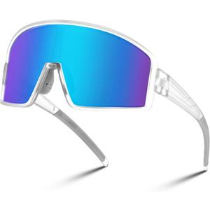 FEISEDY Polarized Sports Sunglasses for Men Women Youth Cycling Glasses Baseball Softball Sunglasses B2368