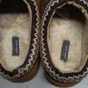 Haute Hippie 
Genuine Suede Fuzzy Slippers for Women Winter Warm House Shoes Cozy Mini Boots for Indoor Outdoor (7.5-8, Chestnut)