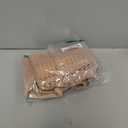 Iioscre Mesh Beach Bag for Women, Hobo Pool Bags with Wide Shoulder Straps & Zipper Inner Pocket, 23L Swim Bag for Vacation. (Khaki)