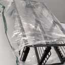 NADAMOO Freezer Organizer Bins, 2 Packs Large Expandable Stackable Chest Freezer Containers with Handle, Metal Adjustable Storage Baskets for Fridge, Deep Freezer, Cabinet, Kitchen, Pantry - Black