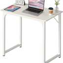 BestOffice | 32 Inch Computer Desk | White | Sturdy Office Desk