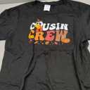 Cousin Crew Thanksgiving Family Matching Turkey Day Fall T-Shirt L