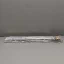 LazBlinds Cordless White 1" Room Darkening Vinyl Mini Blinds, 25" W X 36" H Horizontal Window Blinds for Home, Cordless Shades for Indoor Windows