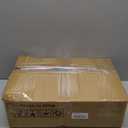 XLMYS Dish Drying Rack, 2 Tier Large Dish Drying Rack for Kitchen Counter with Drainboard Stainless Steel Dish Drainer for Dish/Knifes/Cup/Cutting Board, Black