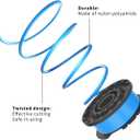 Trimmer Spool Line for Greenworks - Single Line Auto-Feed Replacement Trimmer Spool, 9 Spools 