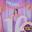 2 x The Life of A Birthday Party Decor - Showgirl Upgraded Multifuncional Banner Happy Birthday Party Decorations, In My Era Decoration Themed Party Decor Stuffed Merch Girls Favors