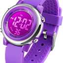 cofuo Kids Digital Sport Waterproof Watch for Girls Boys, Kid Sports Outdoor LED Electrical Watches with Luminous Alarm Stopwatch Child Wristwatch