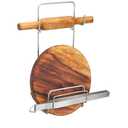 Imagine Mart Chakla Belan Stand For Kitchen With Stainless Steel