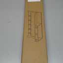 Exper City Coat Rack Wall Mount with Shelf, 26IN Wooden Coat Hanger Hooks Wall Mount with 8 Metal Hooks, Hanging Shelf with Hooks, Wood