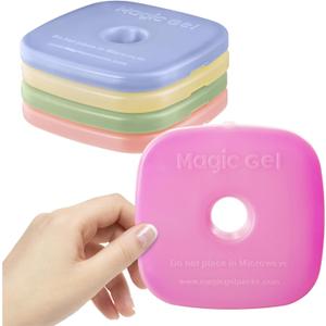 5 x Ice Packs for Lunch Box. Slim fit coolers to keep your Lunch Cool, Fresh and Crisp! (Slim Fit)