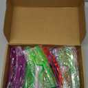 TURNMEON 20 Pack LED Glasses Easter Basket Party Favors,6 Colors Light Up Glasses Glow In The Dark Party Supplies Shutter Shades Glow Sticks Glasses Neon Party Birthday Wedding Concerts Pool Glow Toy