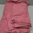 Rouge Pink Duvet Cover Queen Size - Extra Cozy Bedding - 160 GSM Ultra Soft Duvet Cover Set with 2 Pillow Shams - 3 Pieces - Comforter Not Included (Queen (90"x90"))