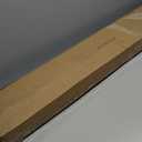 Cordless Faux Wood Blinds 45" W x 72" H, 2 Inch Slat Horizontal Windows Blinds with Crown Valance, Room Darkening, White Blinds for Home Interiors.
