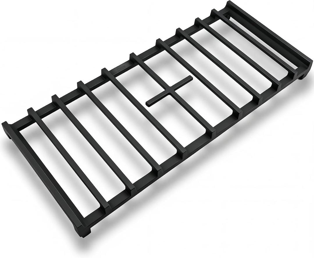 JXGRATE2 Gas Range Center Cast Iron Gra, Middle Stove Grate for GE Stoven Grate GGF600AVSS, GGS600AVFS, GGS500SVSS, GGS60LAVFS, GGS600AVWW, GGF500PVSS, GGF600AVBB GGF600AVES etc.(some models, not all)