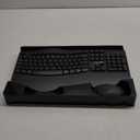 Wireless Keyboard and Mouse Combo,2.4G Full Size Wave Keys Ergonomic Keyboard with Wrist Rest for Natural Typing, 3 DPI Adjustable Ergonomic Silent Mouse for Computer/Laptop/Windows/Mac (Grey)