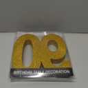 90th Birthday Decorations for Men and Women, 90th Anniversary Decorations, Gold Glitter 90th Birthday Party Centerpieces for Table Decorations, 90 Table Topper Decor