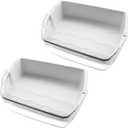 AAP73252209 Refrigerator Door Bin Refrigerator Door Bin for L.G Refrigerator LFX31925ST LFXC24726S LFX25991ST(Right, 2 Pack)