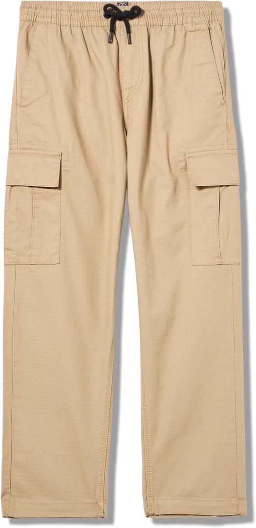Volcom Boys' Big Boys Match Cargo Pant (Beige, M)