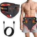 Red Light Therapy Pant for Men - Red Light Therapy Device for Lower Back & Abdominal, 3 Heat Levels, Comfortable & Breathable