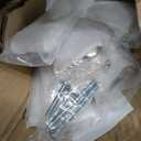 Khtumeware 10 Pack 5 Inch Polished Nickel Cabinet Pulls - Drawer Pulls and Handles for Cupboards (5"(128mm) Hole Center)