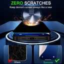 IMBZBK [Auto-Dust Removal] 3 Pack Privacy Screen Protector for iPhone Air [6.5 INCH] Anti Spy Private Accessories for 17 Air, Case Friendly Film, Military Grade Tempered Glass 3 Camera Lens Protector