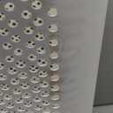 Mind Reader Slim Laundry Hamper with Lid, 60L Clothes Basket, Ventilated Plastic, White (Single)