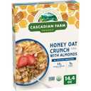 Cascadian Farm, Cereal Honey Almond Crunch Organic, 14.4 Ounce, Best By 09/04/26