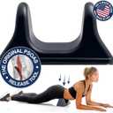 Psoas Muscle Release Tool Made in USA, Patented Deep Tissue Massage Device for Your Back, Hip Flexor & Trigger Point Relief, Night Black