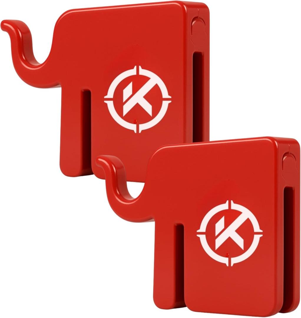 Elephant T-Post Target Hanger with 3/8" AR500 Steel Targets for Shooting - Easy Assembly - Built to Fit on Standard T-Post - Hang Metal Plates, Gongs, Torsos