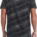 VEIISAR Men's Crew Neck T Shirt - Fitted Elastic Tees Fresh Print Tshirts - Pattern & Color 20+ (XXL)
