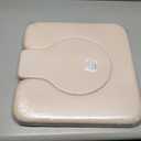 PU Commode Seat Cushion with Sponge Padded,C Shape Waterproof Soft Pad,Suitable for Bedside Commode Chairs,Raised Toilet Seats(Beige)