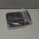 FYY Travel Organizer Pouch Electronic Accessories Carry Case Portable Waterproof Double Layers All-in-One Storage Bag for Cable, Cord, Charger, Phone, Pattern Black