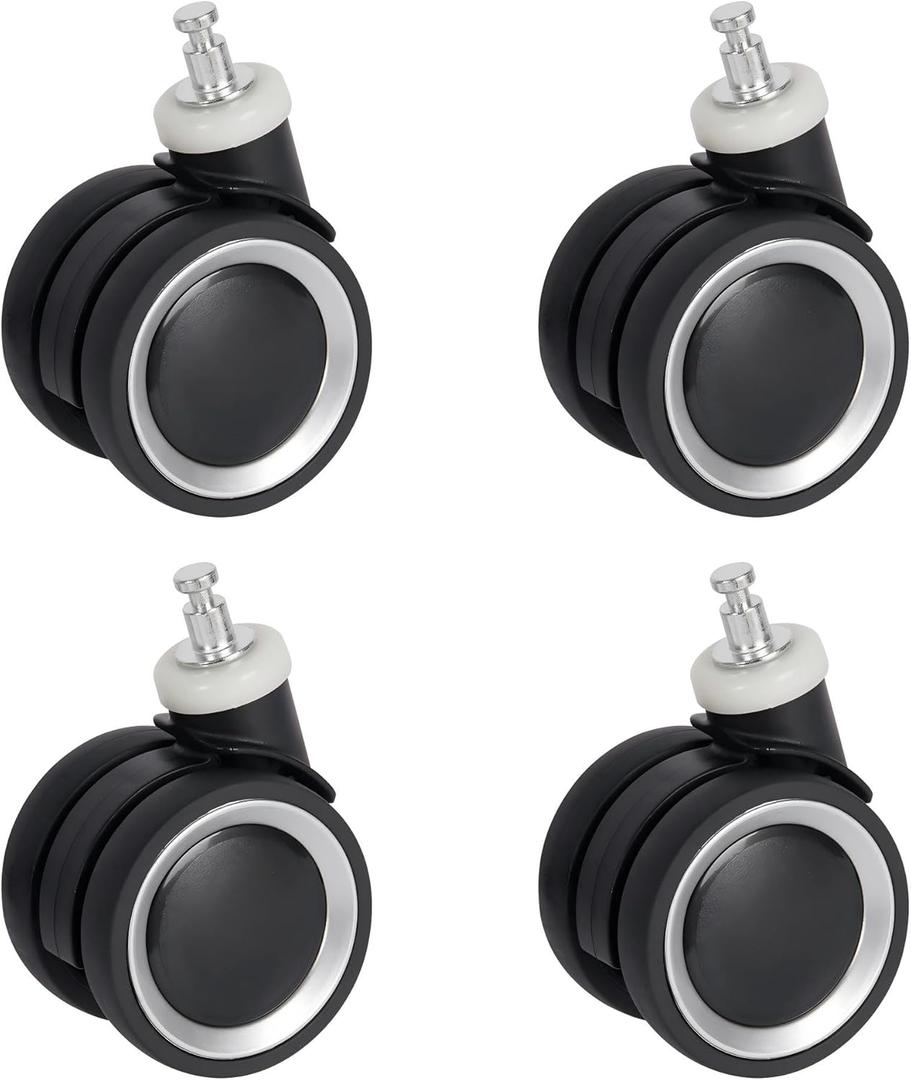 Luggage Wheels Replacement - Our Suitcase Replacement Wheels are Only Designed for TILYMOL Luggage, and aren't Compatible with Other Luggage Brands (Black)