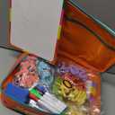 Classroom Magnetic Letters, 278 Pcs Wooden Alphabet Magnets with Double Sided Magnet Board Word Cards, Magnetic Letters and Numbers for Kids Spelling, ABC Fridge Magnets Education Toys