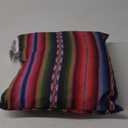 Mexican Baja Blanket - Colorful Fiesta Throw Pillow (16x16)