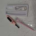 Heated Eyelash Curlers - Eye Lash Curler Heat - Mini Electric Eyelash Curler with LED Display 3 Temp Settings USB Rechargeable Natural Curling 24H Long Lasting for Women Makeup Tools Gifts (Pink)