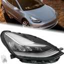 RH With Module LED Headlight Fits 2017 2018 2019 2020 Tesla Model 3