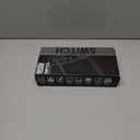 Orzly Carry Case Compatible with Nintendo Switch and New Switch OLED Console - Black Protective Hard Portable Travel Carry Case Shell Pouch with Pockets for Accessories and Games (6.2 inch Switch 1)