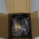 Matte Black Trip Lever Bath Tub Drain Kit, Universal for 1-1/2" and 1-3/8" Bathtub Drain Replacement, No Putty Installation Tub Drain Set with Trip Lever Overflow Faceplate and Strainer, Tub Trim Kit