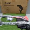 Wekin Golf Indoor Putting Green Mat with 2 Putters,Great Gifts for Men, EVA & Turf