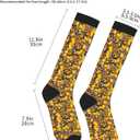 Compression Socks Knee High Support Socks Women Circulation Stockings for Athletic Running Cycling Flying
