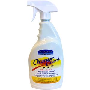 Orange Guard Home Pest Control Spray with D-Limonene | All-Natural Food Grade Orange Peel Oil for Bugs, Ants, Roaches, Fleas, Palmettos and Silverfish - 32oz