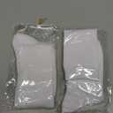 Mellbree Walking Boot Socks, Walking Boot Liner Black & White & Grey Three Colours to Choose (One Size)