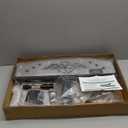 Hitch Step Trailer Hitch Step Fit for 2 Inch Receiver with Pin Lock, Textured Powder Coated, Stainless Steel Panel, 350lbs Maximum Load (Silver)