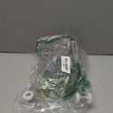 4 Pack Bypass Door Soft Close/Open Hangers Fit Johnson Part #1062 Replacement Kit, 1" Nylon Ball Bearing, 1-1/4" C.T.C, Min. 1" Thick Doors, 165lbs Capacity, Bi-Direction