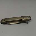 cciyu Door Handle Exterior Front Passenger Side Replacement fit for 1998-2003 for Toyota Sienna 6921008010C0 Beige